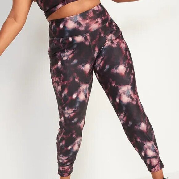 NWT Old Navy PowerSoft 7/8-Length Joggers Pants High-Rise High-Waisted Women M - Picture 7 of 8